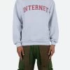Internet University Hoodie - Light Grey 2 Internet University Hoodie - Light Grey -clothing Internet University Hoodie Light Grey