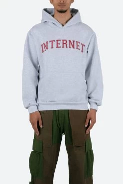 Internet University Hoodie - Light Grey