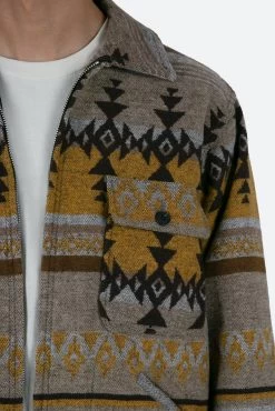 Jacquard Desert Jacket - Multi -clothing Jacquard Desert Jacket Multi 6