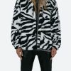 Jewel Sherpa Jacket - Zebra -clothing Jewel Sherpa Jacket Zebra
