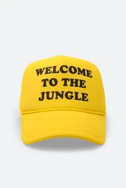 Jungle Trucker Cap - Yellow