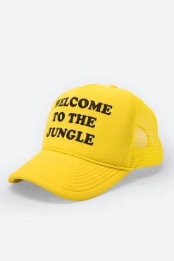 Jungle Trucker Cap - Yellow -clothing Jungle Trucker Cap Yellow 3