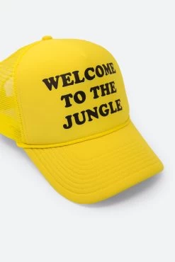 Jungle Trucker Cap - Yellow -clothing Jungle Trucker Cap Yellow 5