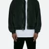 Layered Bomber Jacket - Black -clothing Layered Bomber Jacket Black