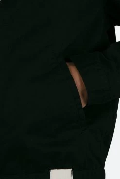 Leopard Work Jacket - Black -clothing Leopard Work Jacket Black 7