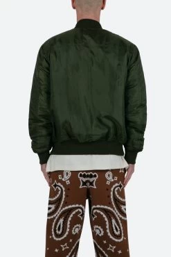 Lightweight Bomber Jacket - Olive 16 Lightweight Bomber Jacket - Olive -clothing Lightweight Bomber Jacket Olive 6