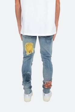 M360 Burst Slim Denim - Light Blue -clothing M360 Burst Slim Denim Light Blue 5