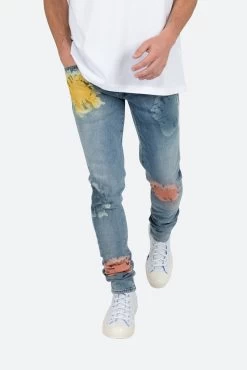 M360 Burst Slim Denim - Light Blue -clothing M360 Burst Slim Denim Light Blue 6