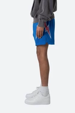 Mesh Basketball Shorts - Blue/Red -clothing Mesh Basketball Shorts BlueRed 5