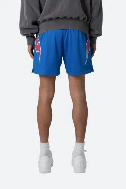 Mesh Basketball Shorts - Blue/Red -clothing Mesh Basketball Shorts BlueRed 6