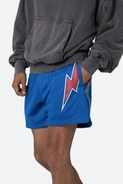 Mesh Basketball Shorts - Blue/Red -clothing Mesh Basketball Shorts BlueRed 7