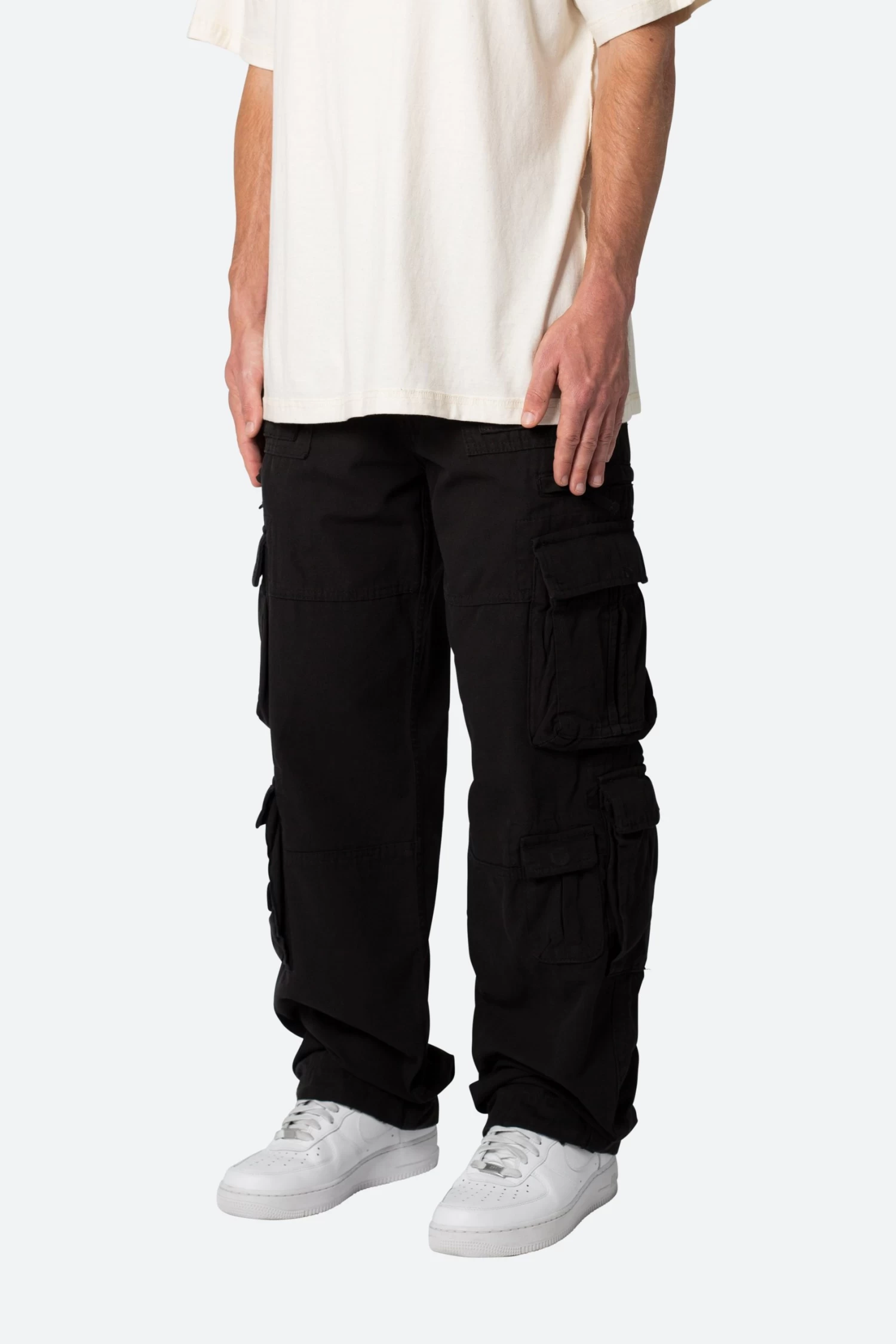 Military Cargo Pants - Black 5 Military Cargo Pants - Black - Image 3