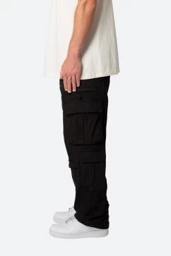 Military Cargo Pants - Black 13 Military Cargo Pants - Black -clothing Military Cargo Pants Black 4