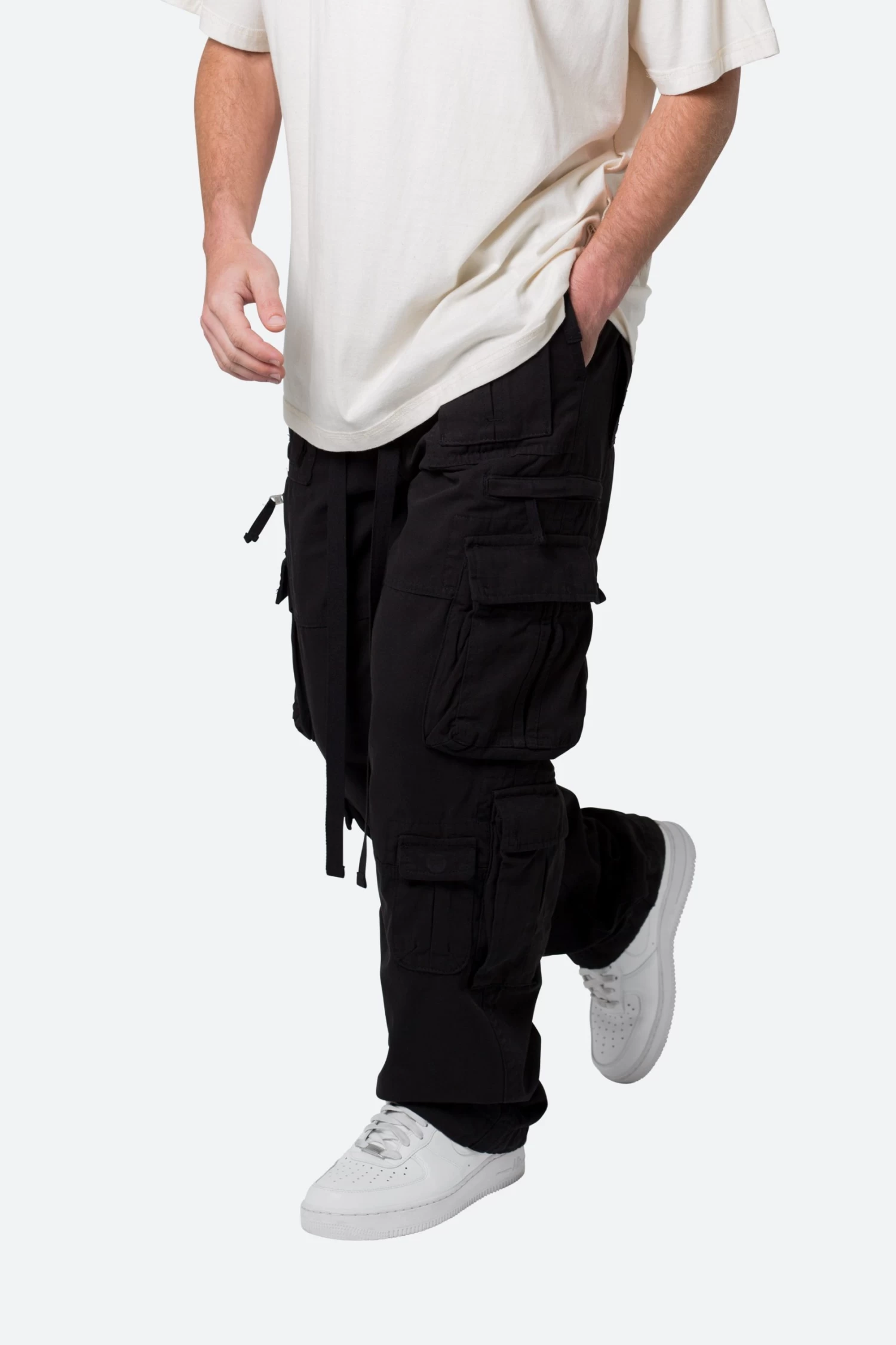 Military Cargo Pants - Black 8 Military Cargo Pants - Black - Image 6