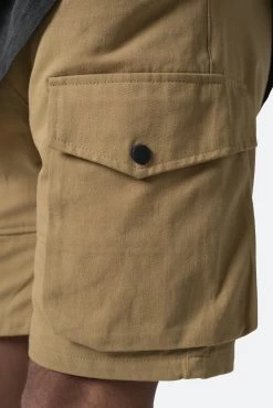 Military Cargo Shorts - Khaki 17 Military Cargo Shorts - Khaki -clothing Military Cargo Shorts Khaki 8