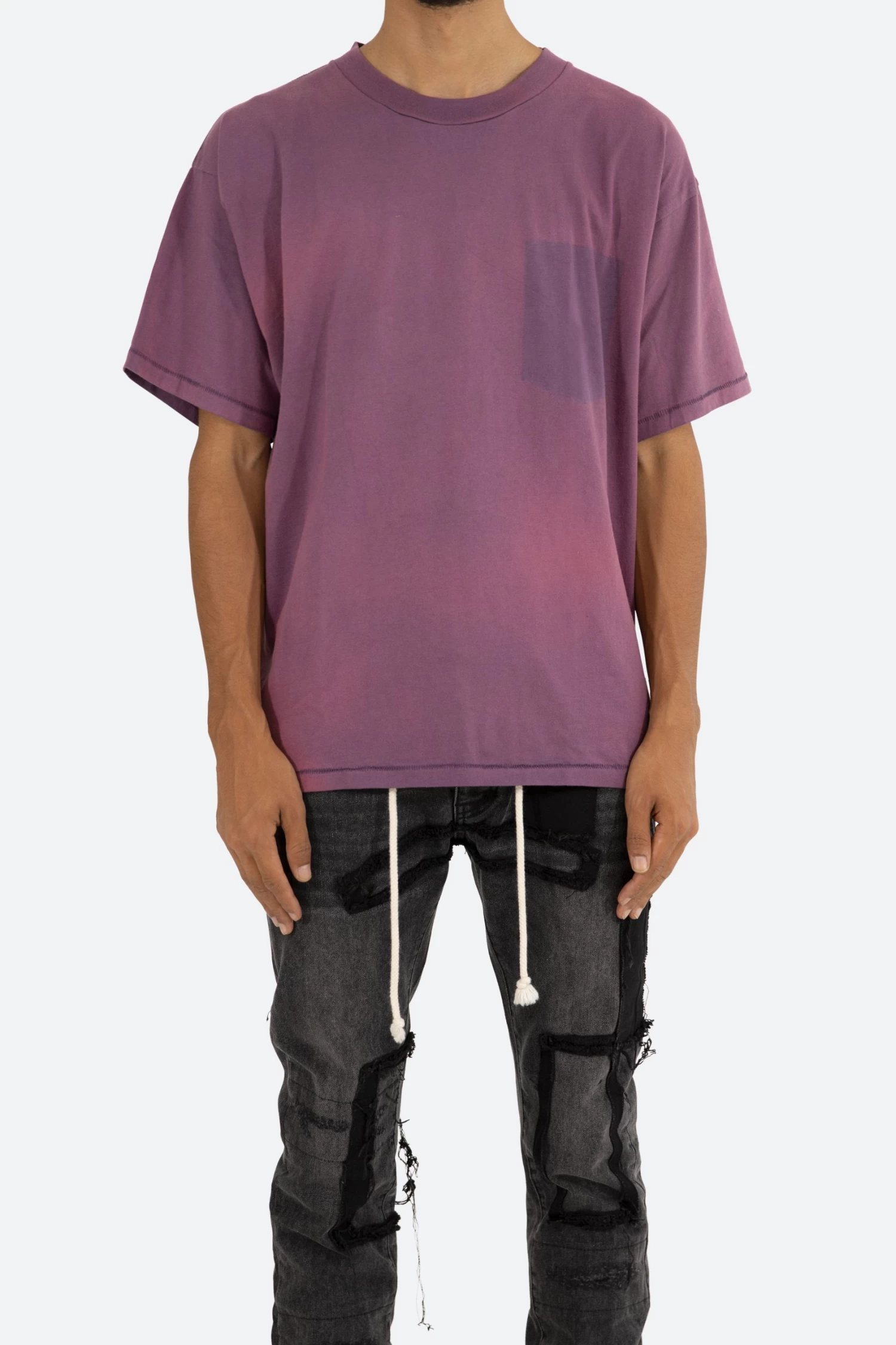 Missing Pocket Tee - Purple 4 Missing Pocket Tee - Purple - Image 2