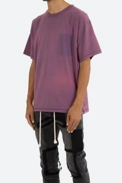 Missing Pocket Tee - Purple 12 Missing Pocket Tee - Purple -clothing Missing Pocket Tee Purple 3