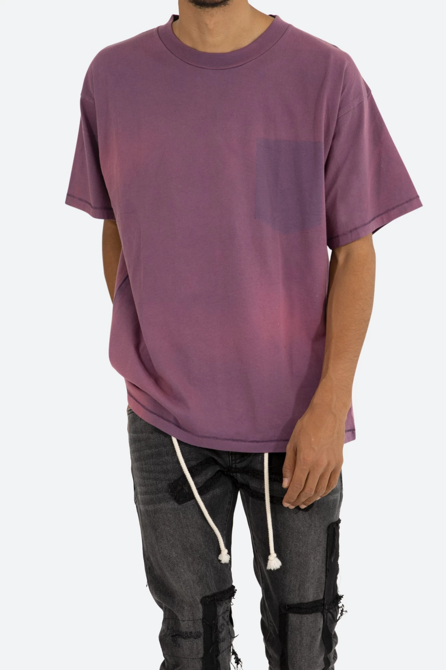 Missing Pocket Tee - Purple 8 Missing Pocket Tee - Purple - Image 6