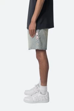 Mojave Denim Shorts - Vintage Blue -clothing Mojave Denim Shorts Vintage Blue 5