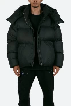 Moon Puffer Jacket - Black