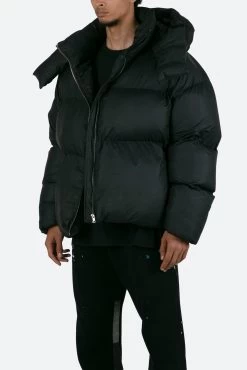 Moon Puffer Jacket - Black -clothing Moon Puffer Jacket Black 3