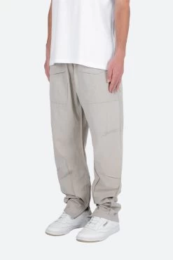 Multi Zip Cargo Pants - Stone -clothing Multi Zip Cargo Pants Stone 3