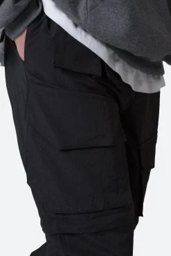 Nylon Cargo Traveler Pants - Black 16 Nylon Cargo Traveler Pants - Black -clothing Nylon Cargo Traveler Pants Black 7