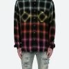 Ombre Flannel Shirt - Multi 1 Ombre Flannel Shirt - Multi -clothing Ombre Flannel Shirt Multi