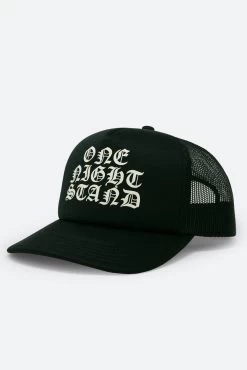 One Night Stand Trucker Cap - Black -clothing One Night Stand Trucker Cap Black 3