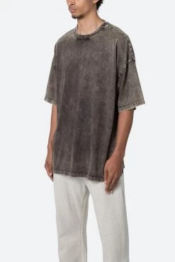 Oversized Acid Tee - Black -clothing Oversized Acid Tee Black 4