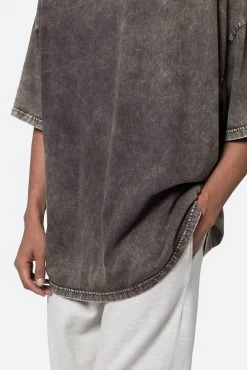 Oversized Acid Tee - Black -clothing Oversized Acid Tee Black 7