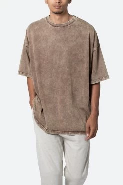 Oversized Acid Tee - Brown -clothing Oversized Acid Tee Brown 6