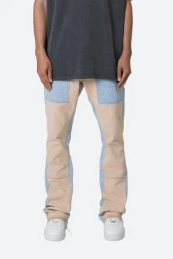 Painter Flare Denim - Khaki