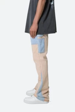 Painter Flare Denim - Khaki -clothing Painter Flare Denim Khaki 5