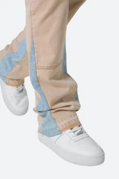 Painter Flare Denim - Khaki -clothing Painter Flare Denim Khaki 8