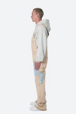 Painter Flare Overalls - Khaki -clothing Painter Flare Overalls Khaki 5