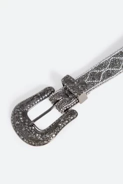 Patterned Caviar Belt - Black 11 Patterned Caviar Belt - Black -clothing Patterned Caviar Belt Black 5