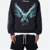 Phoenix Hoodie - Washed Black -clothing Phoenix Hoodie Washed Black