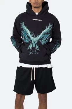 Phoenix Hoodie - Washed Black -clothing Phoenix Hoodie Washed Black 6