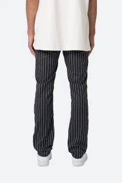 Pinstripe Pants - Black/White -clothing Pinstripe Pants BlackWhite 6