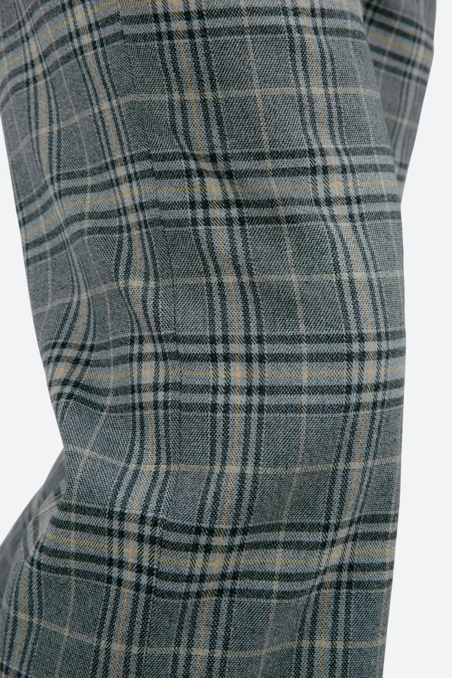 Plaid Baggy Trouser - Grey 12 Plaid Baggy Trouser - Grey - Image 10