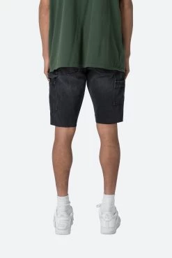 R118 Denim Shorts - Black 14 R118 Denim Shorts - Black -clothing R118 Denim Shorts Black 5