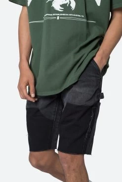 R118 Denim Shorts - Black 16 R118 Denim Shorts - Black -clothing R118 Denim Shorts Black 7