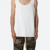 Raw Edge Thermal Tank - Off White -clothing Raw Edge Thermal Tank Off White