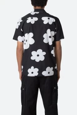 S/S Button Up Shirt - Daisy Print -clothing SS Button Up Shirt Daisy Print 5