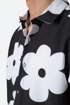 S/S Button Up Shirt - Daisy Print -clothing SS Button Up Shirt Daisy Print 7