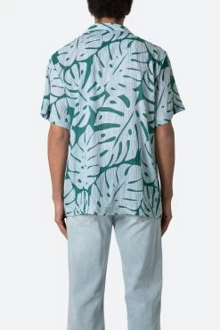 S/S Button Up Shirt - Jungle Print -clothing SS Button Up Shirt Jungle Print 6