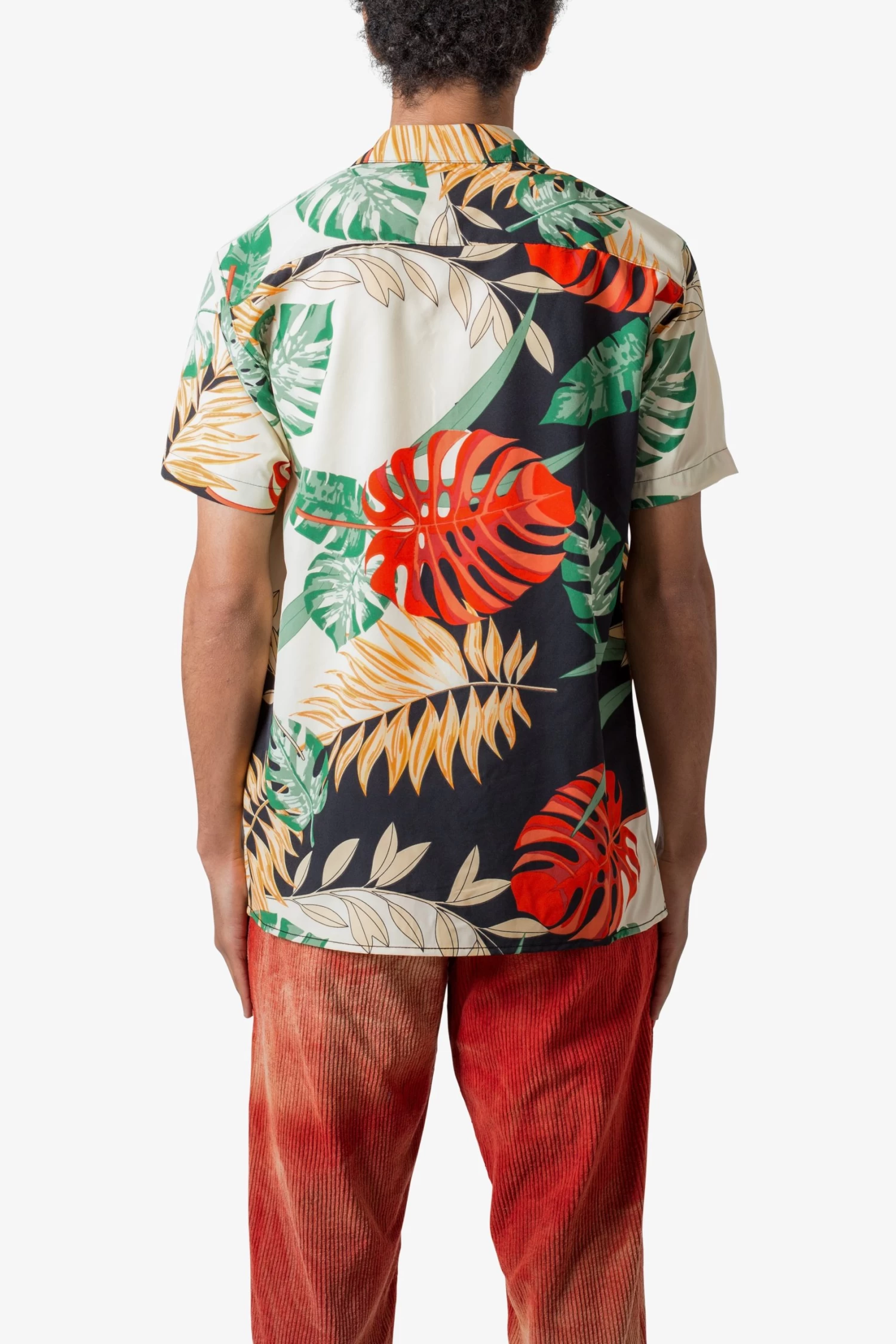 S/S Button Up Shirt - Tropical Print 8 S/S Button Up Shirt - Tropical Print - Image 6