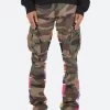 Serape Bootcut Cargo Pants - Camo 1 Serape Bootcut Cargo Pants - Camo -clothing Serape Bootcut Cargo Pants Camo