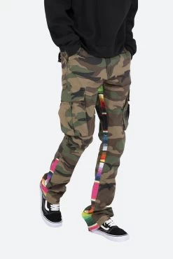 Serape Bootcut Cargo Pants - Camo -clothing Serape Bootcut Cargo Pants Camo 7